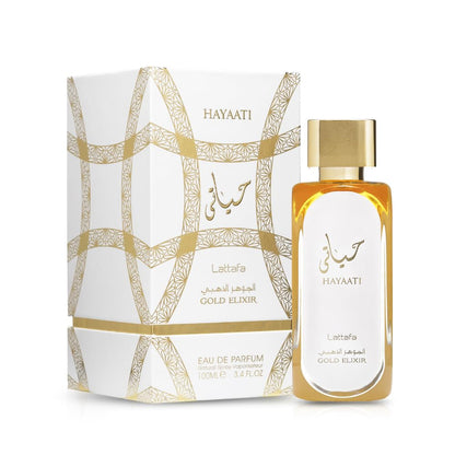 Lattafa Hayaati Gold Elixir Eau De Parfum Spray para Unisex